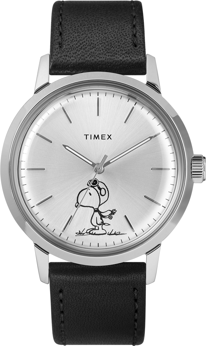 Marlin® Automatic Featuring Snoopy 40mm Leather Strap - Frederique Constant Fc 303ms5b6 (1000x1200), Png Download