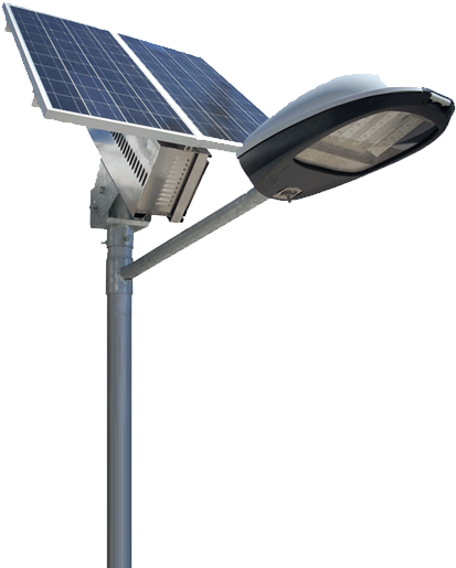 Led Solar Street Lights - Solar Cell Street Light (525x525), Png Download