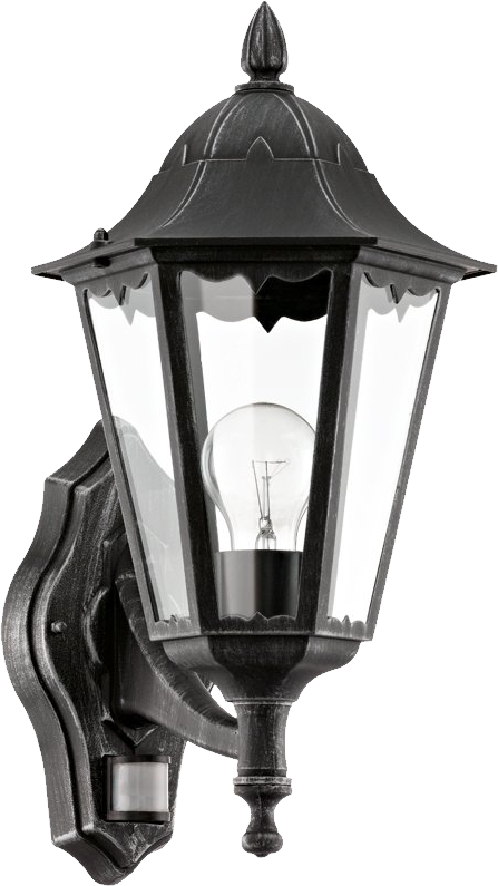 Green Exterior Sensor Carriage Lights (447x795), Png Download