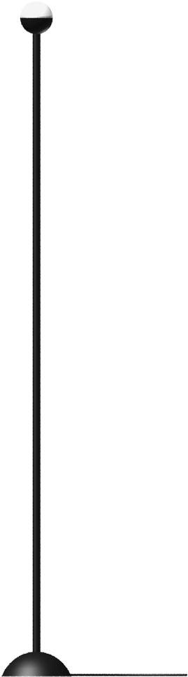Vaster Indirect Lighting Floor Lamp Variant - Street Light Png Front (1000x1000), Png Download