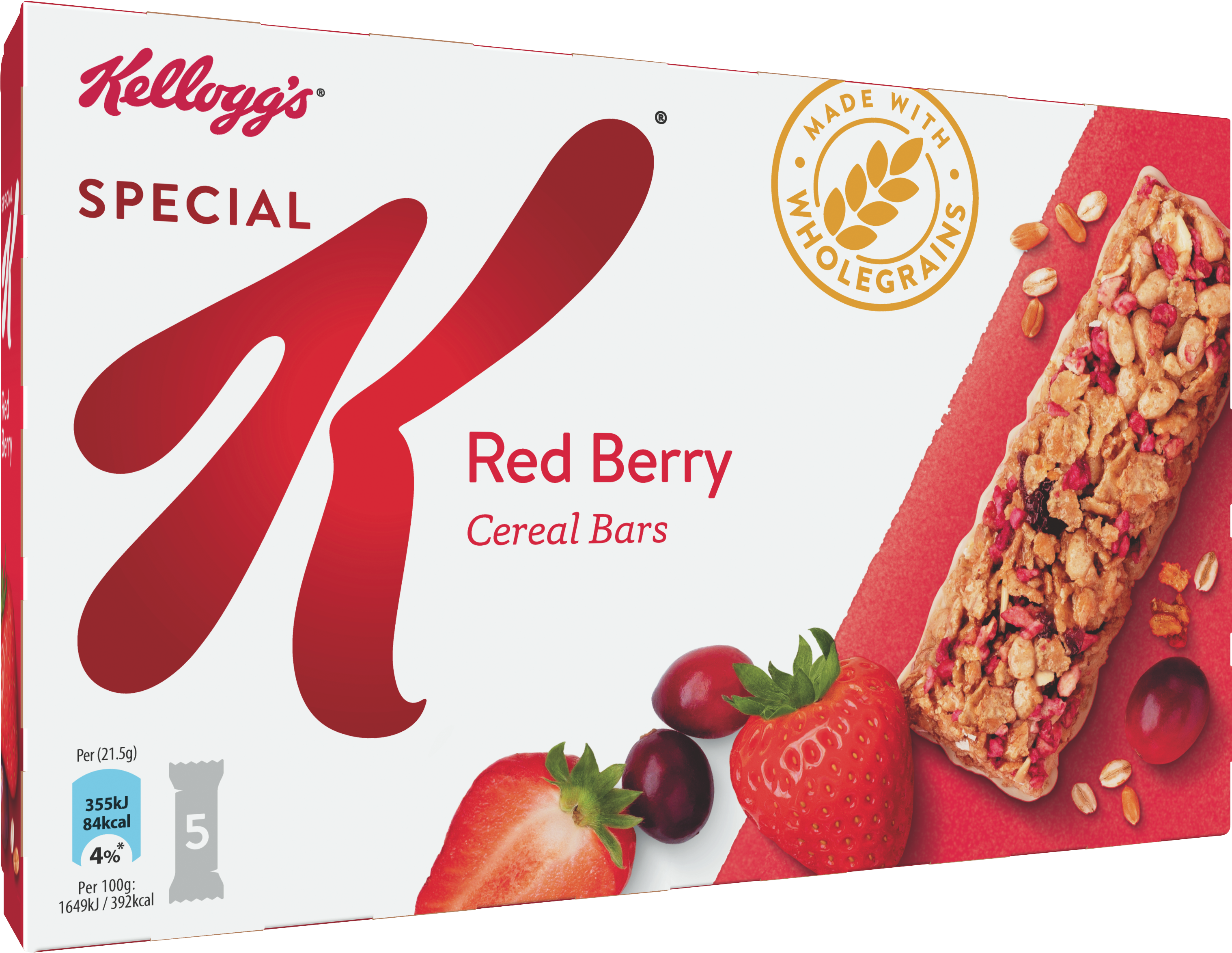 Special K Red Berry Bar - Special K Red Berry Cereal Bar (4000x4000), Png Download