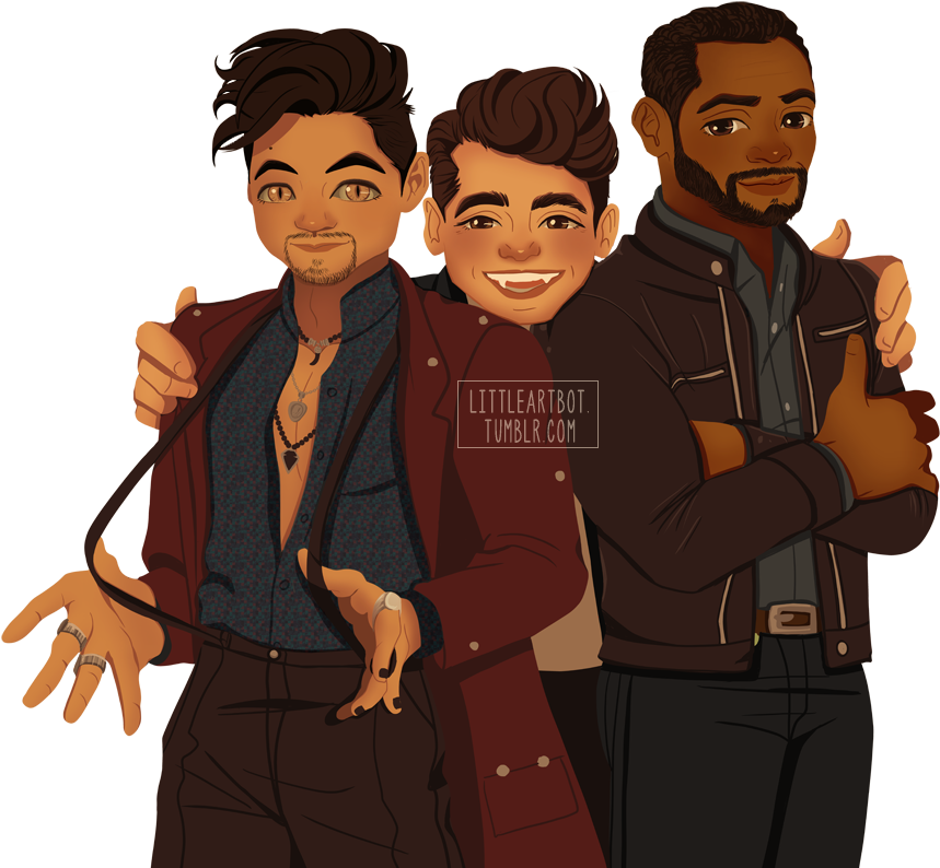 Artbot My Favorite Downworlder Men - Cartoon (900x837), Png Download