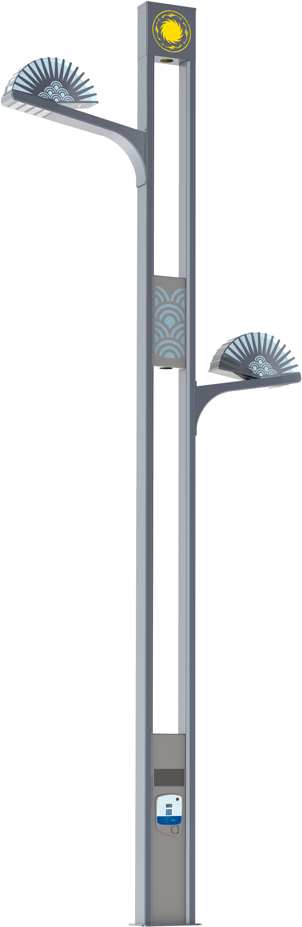 Smart Street Lighting - Makeup Brushes (844x2000), Png Download