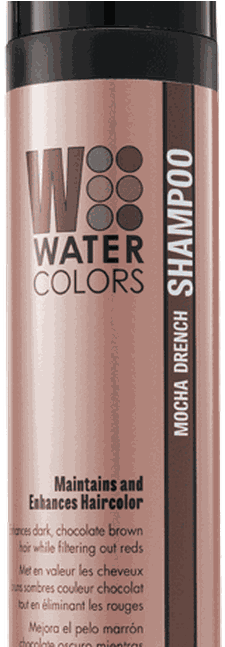 Tressa Watercolors Shampoo Mocha Drench 8.5 Oz (646x646), Png Download