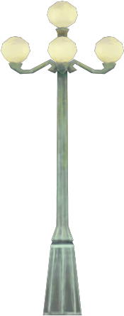 Streetlight 3 Lit Preview - Cross (500x500), Png Download