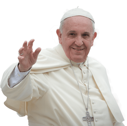 Christianity - Pope Francis Free (500x498), Png Download