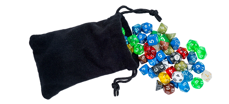 Dungeons Dragons Dice Png (848x339), Png Download