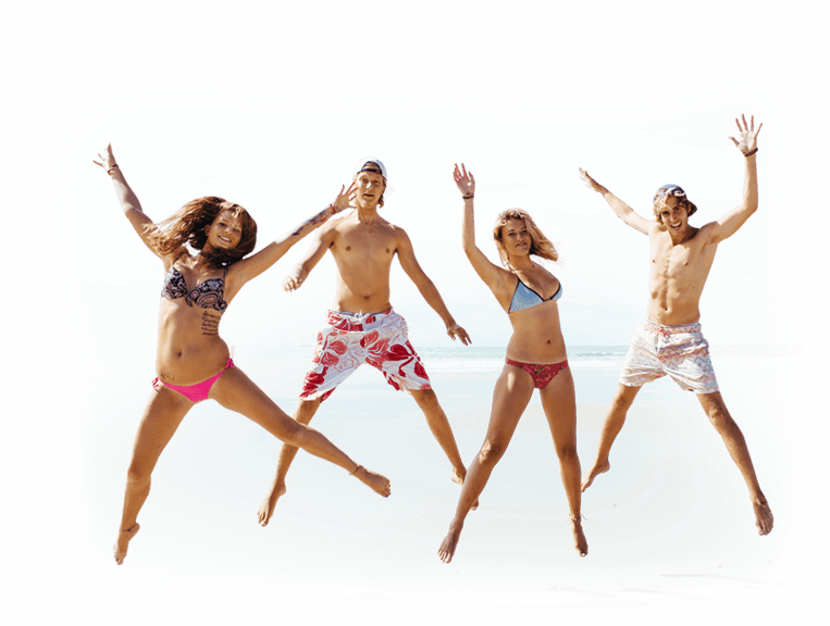 Download Surfers At Bondi Beach And Coogee Beach Beach Full Size Png Image Pngkit