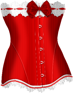 Pin By Anna Liza Sato On Corsets - Red (312x400), Png Download