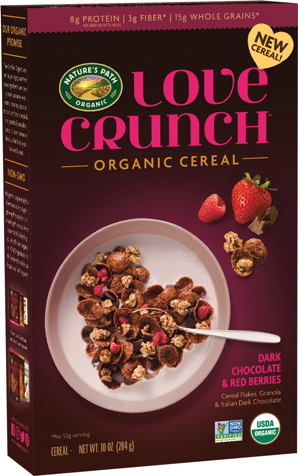 Love Crunch Organic Cereal (720x960), Png Download