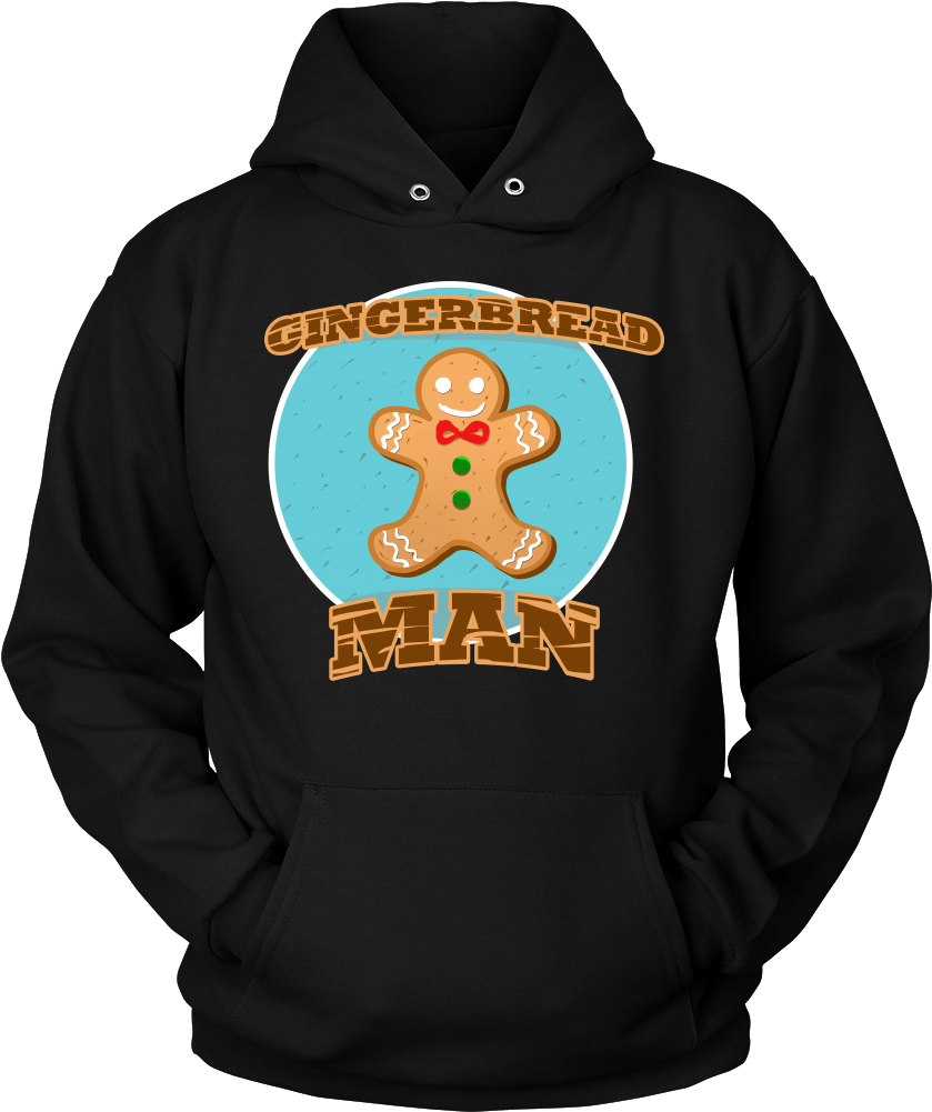 Gingerbread Man Christmas Hoodie Gift - Goku Ultra Instinct Shirt (1000x1000), Png Download