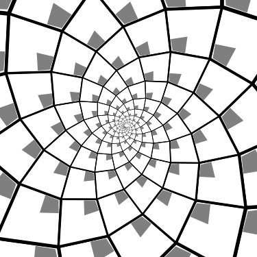 Spirale Pomme De Pin (375x375), Png Download