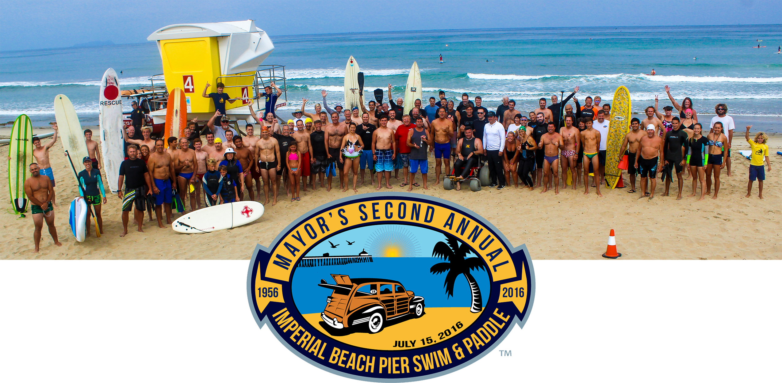 Mayor's 2nd Annual I - Imperial Beach (2550x1250), Png Download