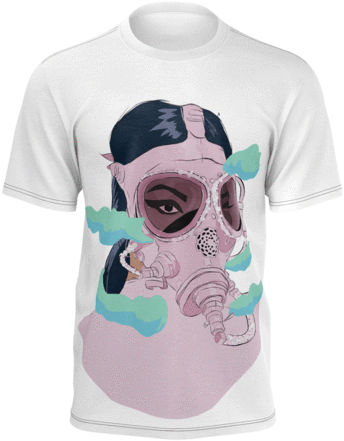 Crystal Gas Mask, Mens - Pug (480x480), Png Download