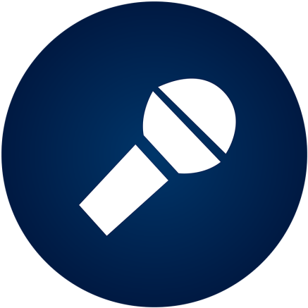 Mic Icon, Icon, Sign, Symbol Png And Vector - Icon (640x640), Png Download