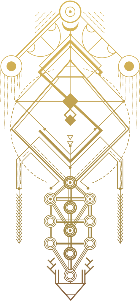 9 Gold 1b - Delicate (597x1200), Png Download