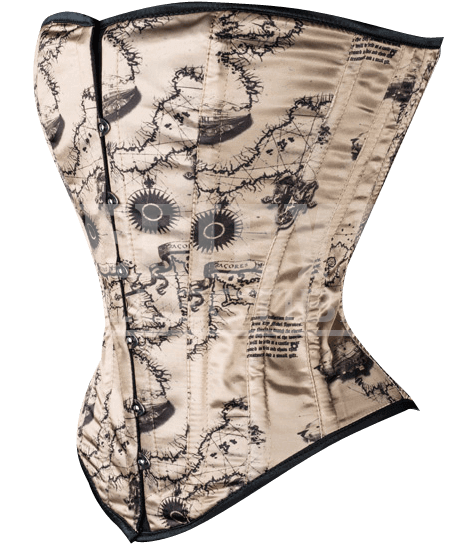 Map Corset (557x557), Png Download