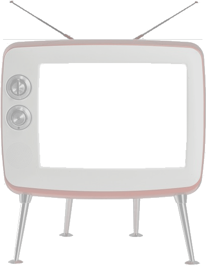 Television Clipart Old School - Television (407x555), Png Download