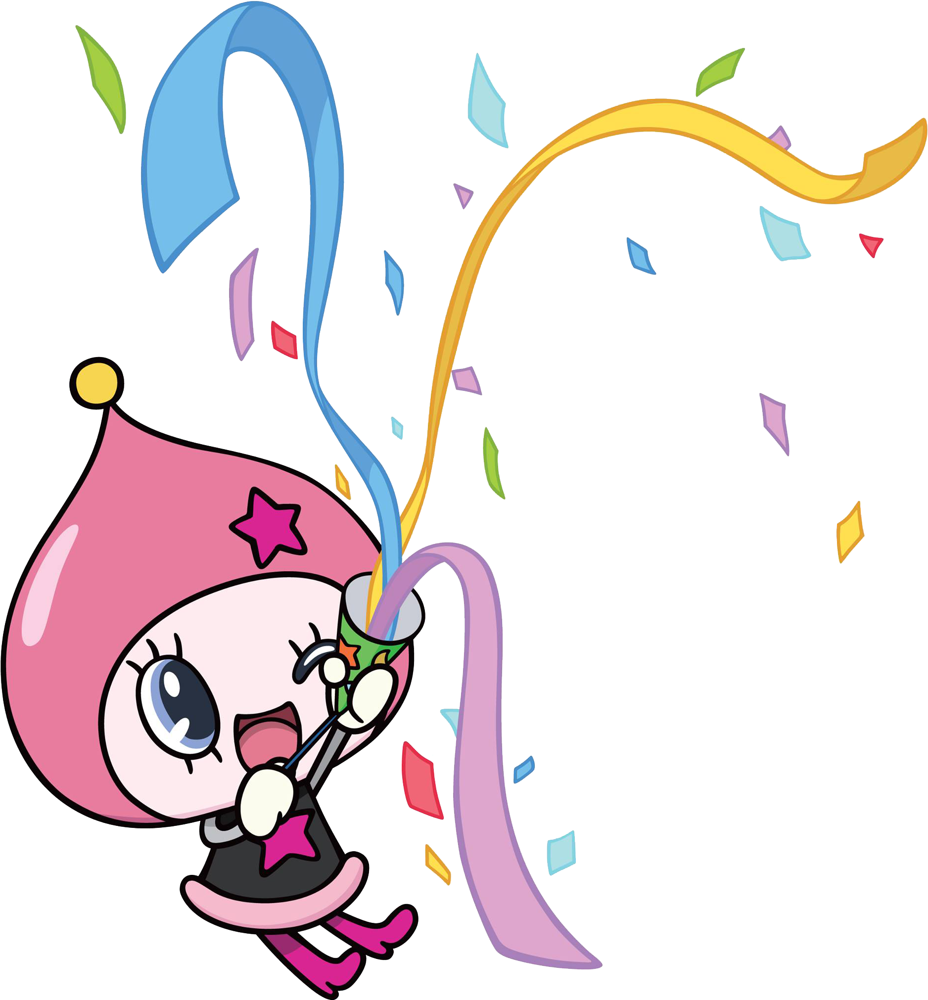 Himespetchi Party Popper - Portable Network Graphics (1880x2048), Png Download