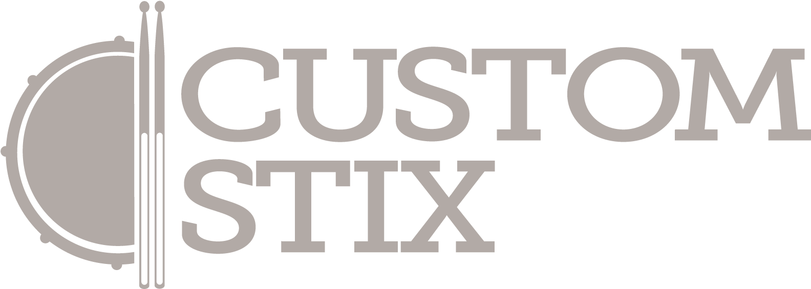 Personalized & Customized Drumsticks With Attitude - Typography Serif (1600x800), Png Download