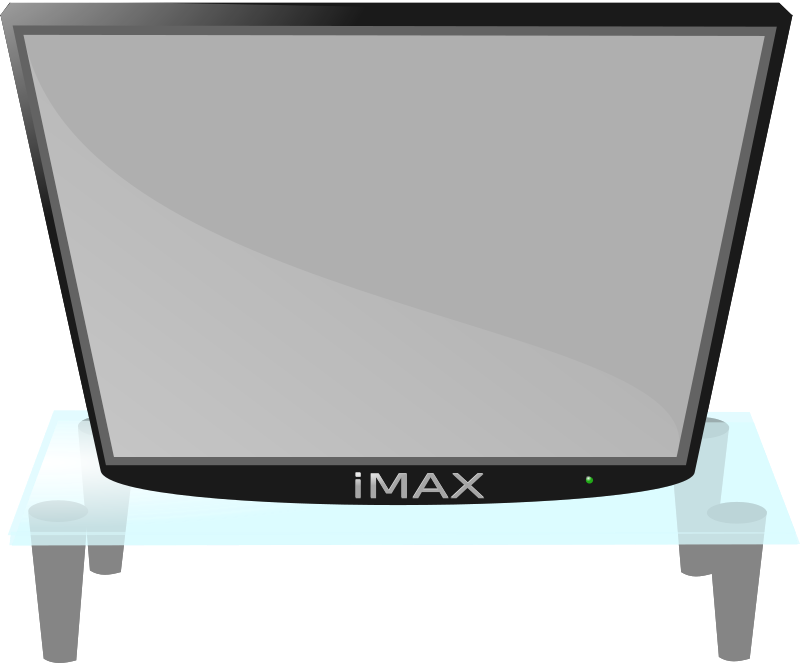 Free - Tv Table Clip Art Png (600x497), Png Download