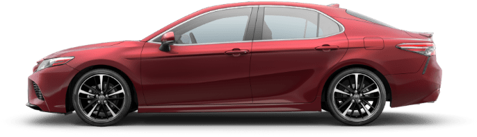 2018 Toyota Camry Ruby Flare Pearl - 2019 Toyota Camry Transparent (864x300), Png Download