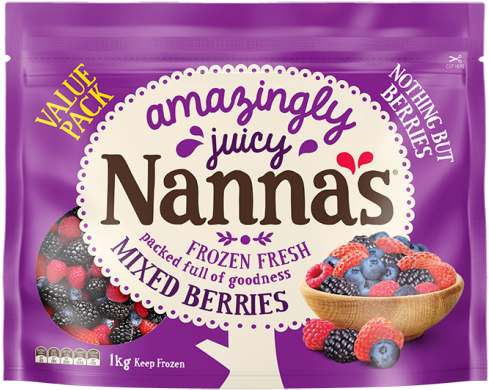 Nanna's Multipack Pies & Desserts Apple & Blackberry (693x523), Png Download