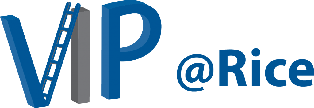 The Vertically Integrated Projects Program At Rice - Vip Png Blue (1024x353), Png Download