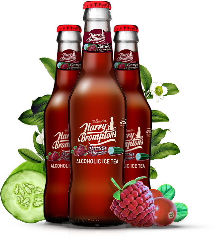 Harry Brompton's Berries And Cucumber - Harry Brompton Berry And Cucumber (796x774), Png Download