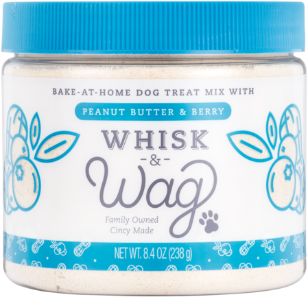 Peanut Butter & Berry Treat - Whisk & Wag Apple & Cinnamon Dog Treat Mix, (600x600), Png Download