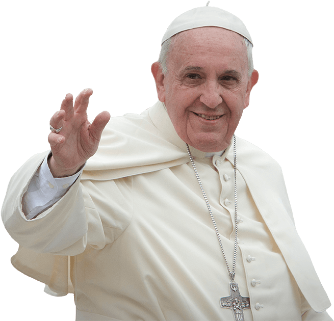 Registration For The Meetings With Pope Francis - Pope Francis Free (700x660), Png Download