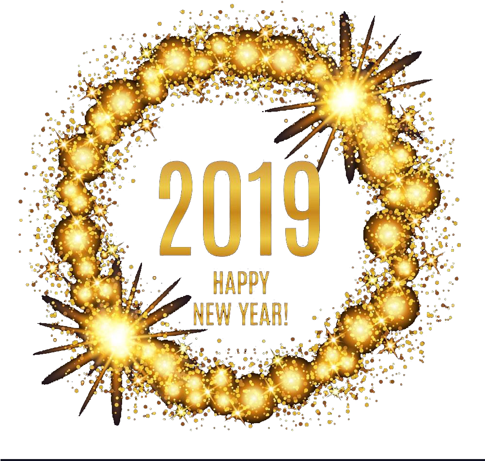 Ring In 2019 With Festive Italian Dinner Above The - Circle (1000x1005), Png Download