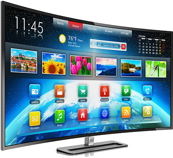 Guild Digital Network Pvt - Smart Tvs (700x595), Png Download
