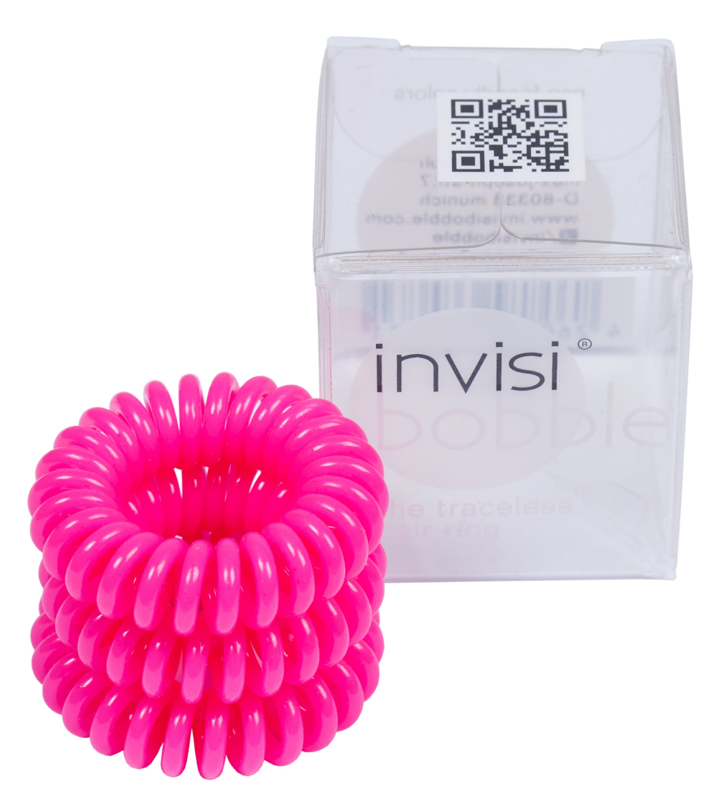 Invisi Bobble Candy Pink Hair Ring - Box (886x886), Png Download