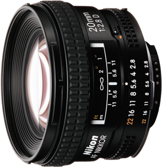 F You Can't Afford The Nikon 14mm, Or Want Something - Nikon 20mm F 2.8 Ai (1000x850), Png Download