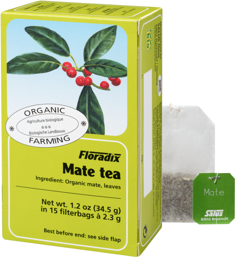 Mate Herbal Tea 15 Bags (1000x1001), Png Download