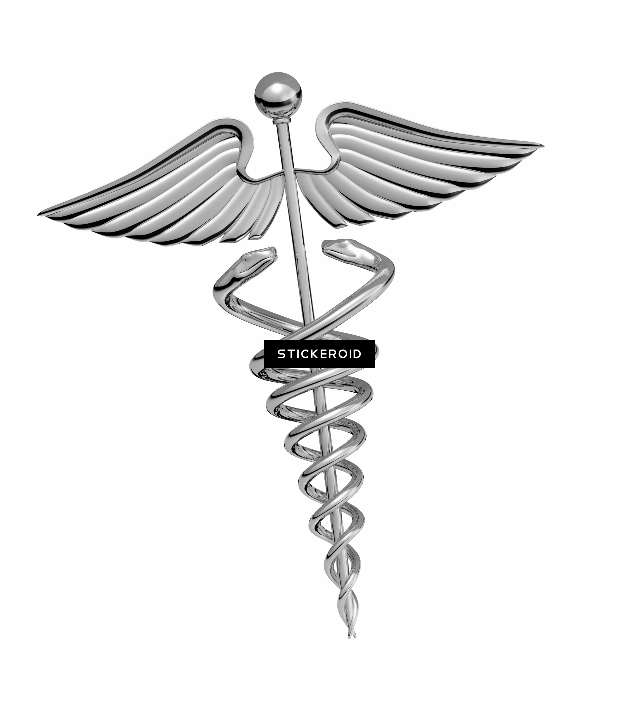 Doctor Symbol Caduceus (2065x2289), Png Download