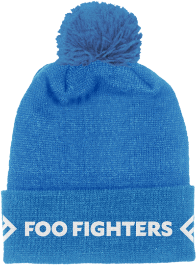 Blue Foldover Beanie - Foo Fighters Purple Foldover Beanie (700x700), Png Download