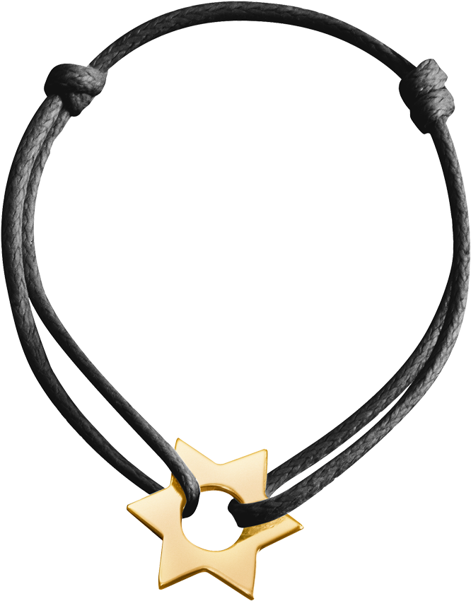 Star Cord Bracelet - Bracelet Etoile Dinh Van (850x850), Png Download