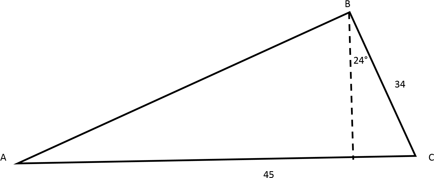 Black Triangle Shape Png - Triangle (1600x682), Png Download