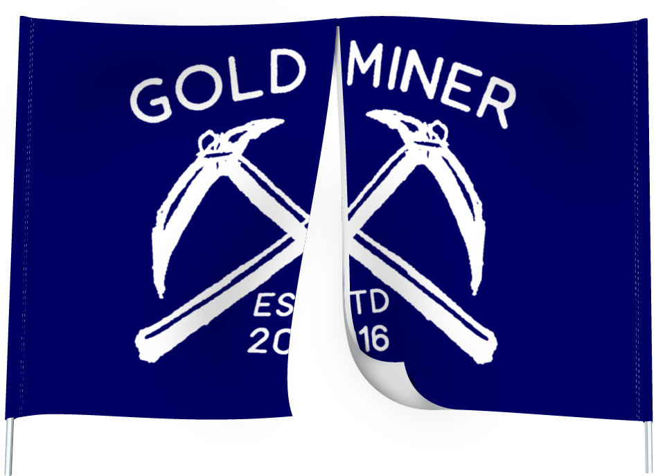 Breakaway Banners Are Custom Printed Banners With Velcro - Emblem (1001x741), Png Download