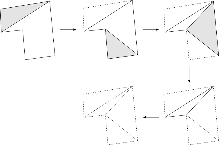 Note That Both The Exact Order And Shape Of The Triangles - Triangle (747x495), Png Download