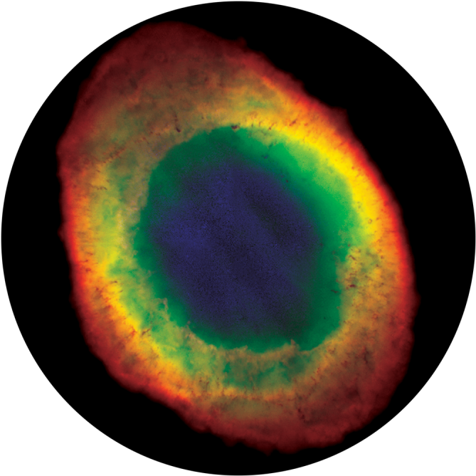 Colorful Nebula - Circle (800x800), Png Download