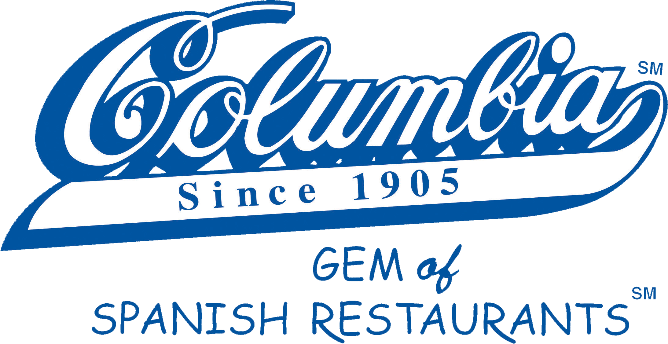 Columbia Restaurant Columbiarestaurant - Columbia Restaurant Group Logo (2186x1126), Png Download
