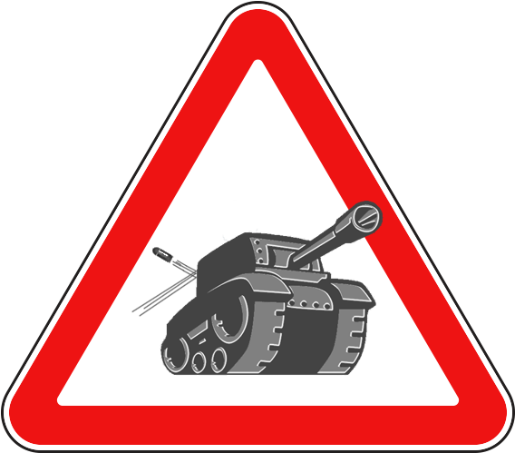 Possibility Of Ricochet - Loose Gravel Road Sign (600x600), Png Download