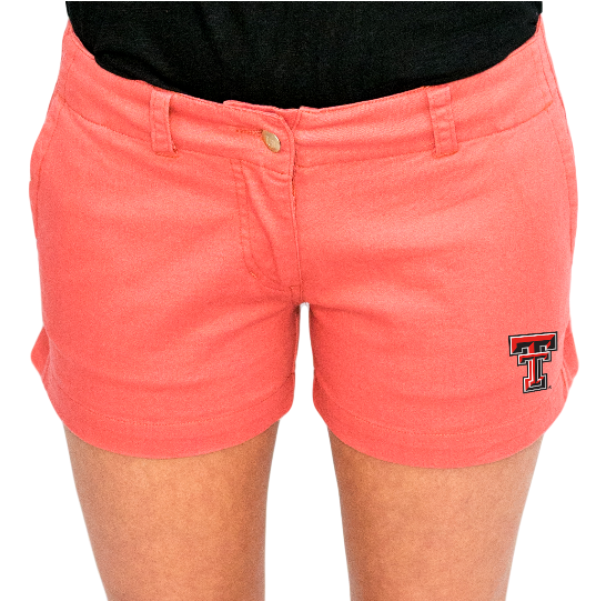 Texas Tech Blush Savannah Short (565x700), Png Download