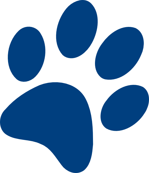 Dog Paw Prints Transparent (516x598), Png Download