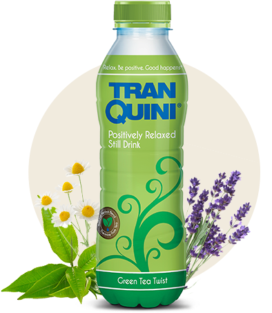 Our Products - (h)napój Relaksacyjny Tranquini Green Tea Twist 500ml (600x555), Png Download