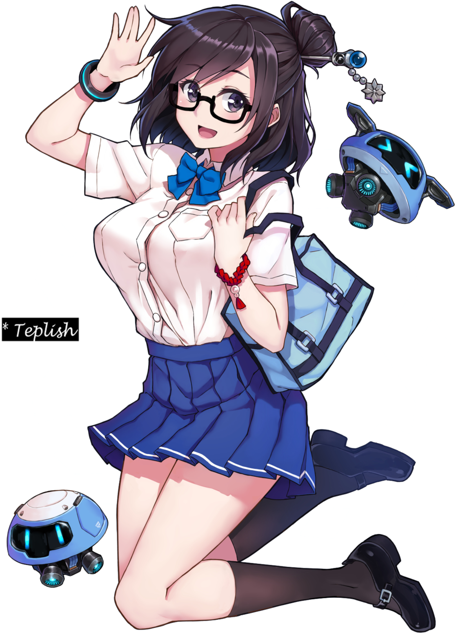 Xiang-ling Zhou - Mei Anime Overwatch (1024x1448), Png Download