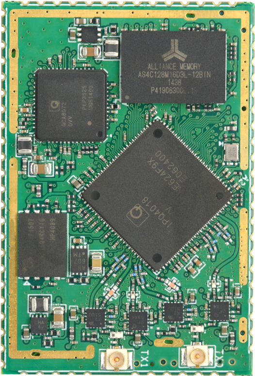 The 8devices Jalapeno Router Has Gigabit Wifi, Eth - Electronic Component (1000x1159), Png Download